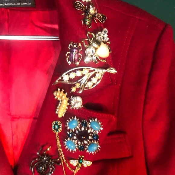 Red bug coat - Picture 7 of 11